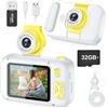 Arnssien Macchina Fotografica Bambini, ARNSSIEN Fotocamera Bambini,180 °Flip Len, 2,4" Fo