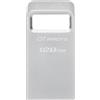 KINGSTON Pen Drive Chiavetta USB 128 GB USB tipo A 3.2 Argento DTMC3G2/128GB Kingston