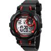 Sector Orologio Uomo SECTOR EX-36 R3251283001 Silicone Nero Chrono Alarm Dual Time