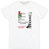 Tshirt bianca Little Nero's Pizza Mamma ho perso l'aereo cinema film anni 80 90