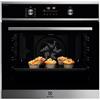 Electrolux EOD6P77X Forno multifunzione a vapore con pulizia pirolitica, 11 funzioni, 45 programmi automatici, cottura uniforme multilivello, sonda termica, riscaldamento rapido, display LED, inox, A+