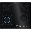 Electrolux Piano cottura gas 4 zone SERIE 800 Kgg643753K Flamelight Black (60cm)