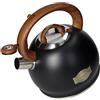Brandani Bollitore Teiera 2,7 Litri per Acqua The Tisana BRANDANI Nero in Acciaio Inox