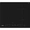 Whirlpool Piano Cottura Induzione 4 Fuochi 59 cm Vetroceramica Nero Whirlpool WL B8160 NE