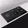 Piano Cottura Elleci Urban 90 5 fuochi Ghisa Black Nero PVGU901BK