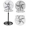 Coveri Collection Ventilatore 3in1 Piantana Da Tavolo Parete 3 Velocita Oscillazione 65W 50x130cm