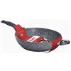 Aeternum Bialetti Saltapasta Wok 32cm Madame PetraVera Induzione 2 Manici