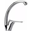 Leovin Rubinetto Miscelatore Monocomando Lavello Cucina Cromato Con Flessibili