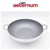 Bialetti Aeternum Bialetti Wok Saltapasta 36cm 2 Manici Induzione Antiaderente Pietra