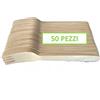 ggroup 50 FORCHETTE IN LEGNO MONOUSO , POSATE NATURALI 100% USA E GETTA 16cm