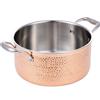 Masterpro By Carlo Cracco Masterpro Casseruola 24cm Trilaminato Acciaio Inox Rame Alluminio 2 Manici 5,2L