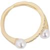 1pc moda croce anello aperto regolabile anello gioielli accessori decorazione