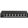 Edimax Switch di rete 8 porte SMB Web Smart Black GS 5008E Gigabit (1000Base-TX)