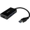 Startech.Com Adattatore di rete Gigabit (1000Base-TX) USB 3.0 Black USB31000S2H