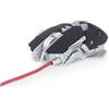 Gembird Mouse Gaming Programmable Black e Silver MUSG 05