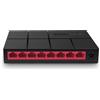 Mercusys Switch di rete 8 porte Black e Red MS108G Gigabit (1000Base-TX)