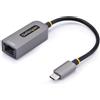 Startech.Com Adattatore di rete 2,5GBASE-T USB C Gray C22G USB ETHERNET
