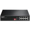 Edimax Switch di rete 8 porte SMB PoE+ Black ES 1008PH V2 Fast (100Base-TX)