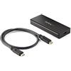 Startech.Com Box esterno hard disk M.2 PCI Express Nvme Enclosure Black M2E1BRU31C