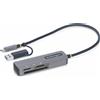 Startech.Com Lettore schede memoria Multischeda USB 3.0 Grey FCREADMICRO3V2