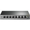 Tp Link Switch di rete 8 porte Easy Smart PoE Grey TL SG108PE Gigabit