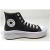 Converse All Star CT scarpa donna in pelle Platform Onda A04294C nero e bianco