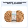Kit uncinetto cappello orsetto