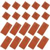 100 Pcs Etichette Per Vestiti Etichetta in Pelle Hand Made Di Abbigliamento