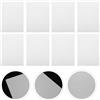 10 Pcs Fogli Trasparenti Lastra Pvc Copertura Luminosa Trasparente