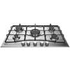 Hotpoint Piano cottura gas 5 zone Pcn 752 T Ix Ha Inox (75cm)
