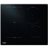 Hotpoint Piano cottura induzione 4 zone HTX6014DNF Black (60cm)