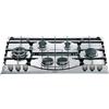 Ariston Hotpoint Piano cottura gas 6 zone Phn 962 Ts Ix Ha Inox (85cm)