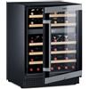 Dometic Cantinetta 46 bottiglie C46B Black e Silver classe G (59,5x57,5x82cm)