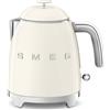 Smeg Bollitore elettrico 1400W (800ml) 50 STYLE Mini Panna KLF05CREU
