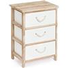 Yes Everyday YVETTE Cassettiera 3 Cassetti Bianco (40cm)