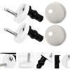 1 set / 2pcs universale water sedile di fissaggio cerniere cerniere per sedile