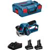 Bosch Pialletto BOSCH GHO 12V-20 (2 x 6,0 Ah + GAL12V-40 + L-Boxx 136)