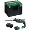Hikoki Martello Perforatore HIKOKI DH36DPEB1X (1 x 4,0Ah/8,0Ah + UC18YSL3 + Valigetta H