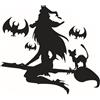 Halloween Vetrofanie Decorazione Murale Di Decorazioni Per Feste Horror