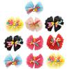 10 PCS Fiocchetti Per Cani Accessorio Capelli Animali Domestici Graziosi