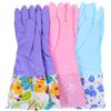 3 Pairs Guanti Lavapiatti Resistenti Da Lavaggio Per Lavare in Cucina