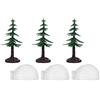 6 Pcs Igloo Giocattolo Giocattoli Per Bambini Ornamenti Natalizi
