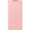 Samsung Custodia per Galaxy S21 Plus 5G LED modello View Cover portacarte, Rosa