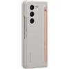 Samsung Custodia originale in silicone per Galaxy Z Fold 5 con S Pen, Beige