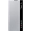 Samsung Custodia per Galaxy Note10 modello Clear View Cover, Argento