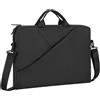 Rivacase, Borsa per PC / Tablet 15.6" collezione Tivoli elegante, Nero