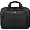 PORT, ClamShell 17,3" PC Case Hanoi II con tracolla regolabile, Nero