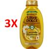 ULTRADOLCE 3 X Garnier Ultra Dolce Shampoo Camomilla E Miele 250 Ml