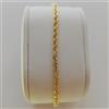 Savagioielli Bracciale Americana 18 cm in oro Giallo 750 18 kt Peso 1.23 grammi Nuovo