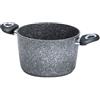 Aeternum Pentola Alluminio antiaderente (20cm) MADAME PETRAVERA Grigio pietra